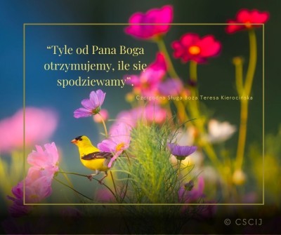 Myśli Czcigodnej Sługi Bożej Teresy Kierocińskiej